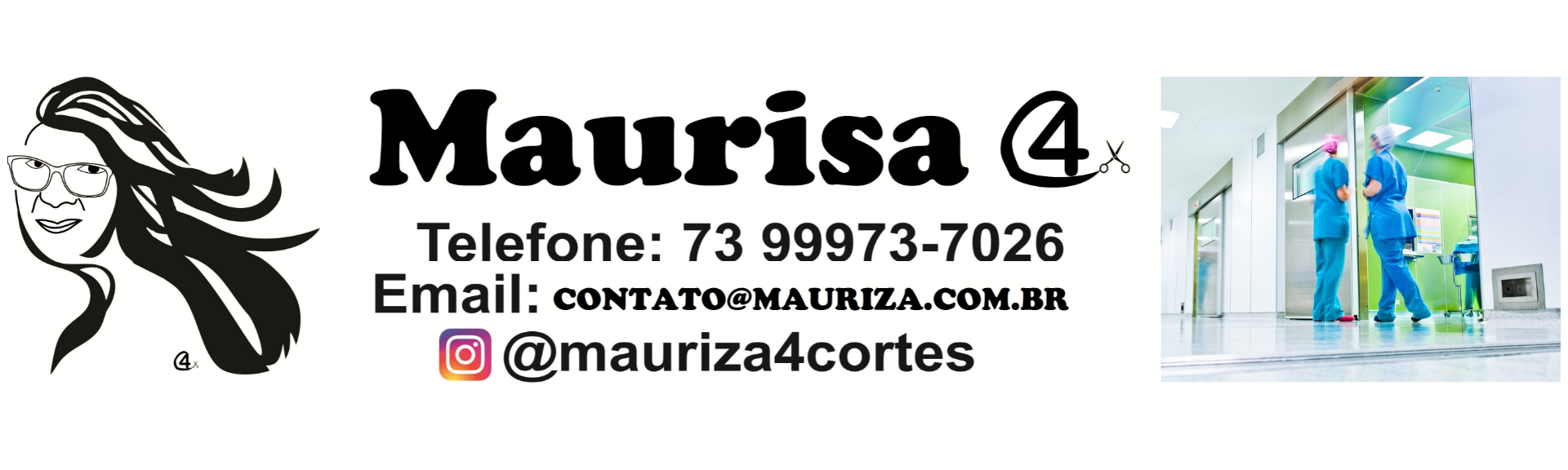 Mauriza 4 Cortes Uniforme Hospitalar