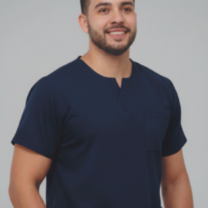 Camisa Do Pijama Cirúrgico Jeane com Elastano